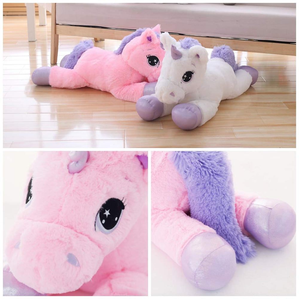 Sofipal giant unicorn toy perfect for cozy naps and imaginative play.