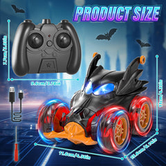 SOGAWEBB bat RC car anti-interference tech supports multi-car racing.