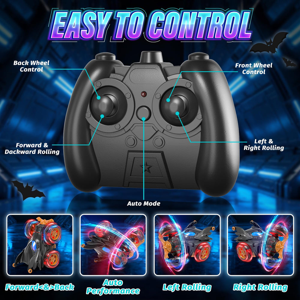 SOGAWEBB bat RC car off-road performance on diverse terrains.