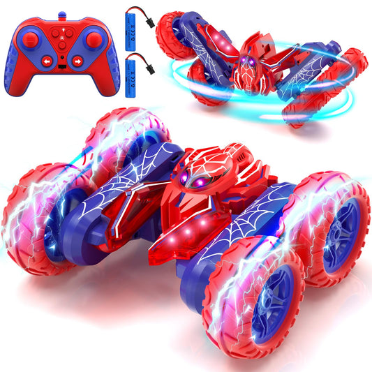 SOGAWEBB Spider RC car 360° spin for thrilling stunts during play.