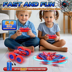 SOGAWEBB Spider RC car lighting enables exciting night-time play.