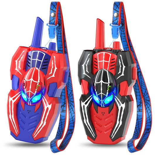 SOGAWEBB Kids 2-pack walkie talkies in bright colors for outdoor play
