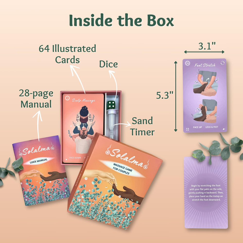 Solalma connection cards spark meaningful conversations and deeper intimacy.