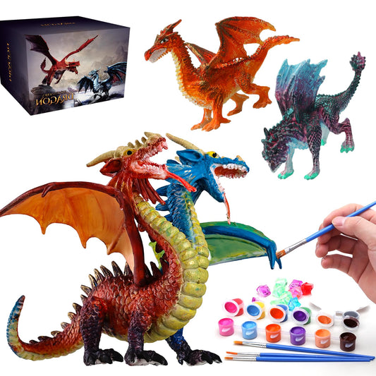 SOLDAY Dragon Toys painting kit detailed dragon models spark imaginative play