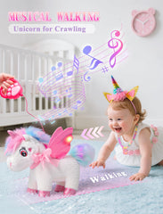 SOLIEHOO unicorn care kit with mirror and comb for grooming play