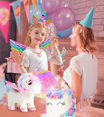 SOLIEHOO remote-control unicorn invites pretend adventures with friends.