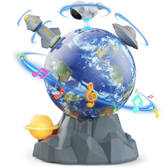 Somastung magnetic rotating space ball for imaginative play and STEM exploration