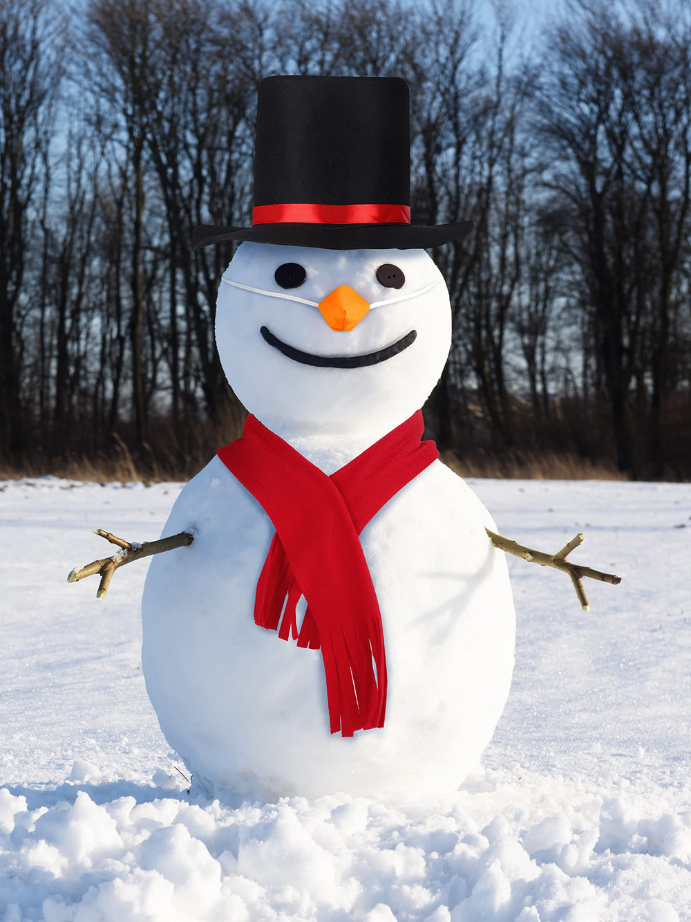 SOMSOC toy pipe evokes classic snowman charm for lively stage and party costumes.