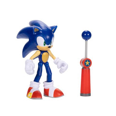 Sonic figure with 11-point articulation enables dynamic posing.