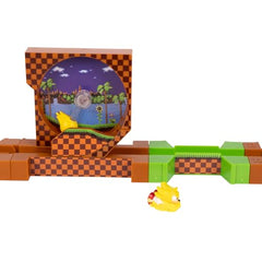 Sonic Go Go Racers Deluxe Playset lets kids battle Dr. Eggman in quick action.