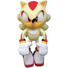 Sonic The Hedgehog Super Shadow plush by Great Eastern, soft and collectible for display or gifting.