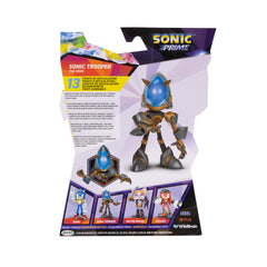 Sonic The Hedgehog Prime 5 inch Trooper packaging ready for display