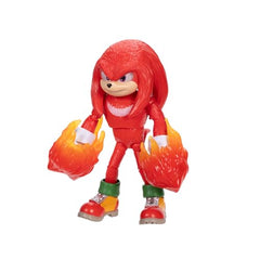 Sonic Knuckles Fire Fist figure in action pose for imaginative play.