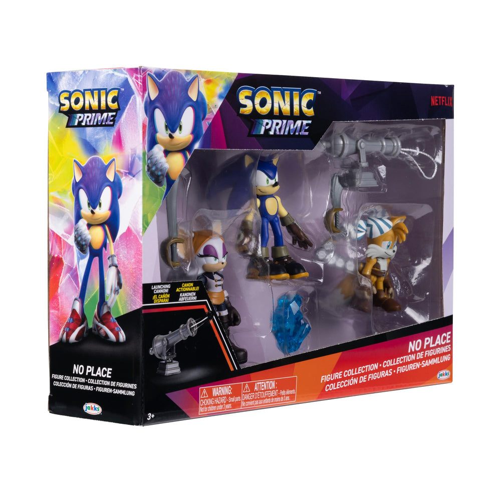 Sonic Prime 2.5-inch Angel’s Voyage Ship playset companion figure.