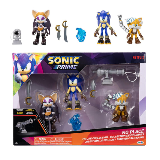Sonic Prime 2.5-inch Sonic figure ready for action poses and display.