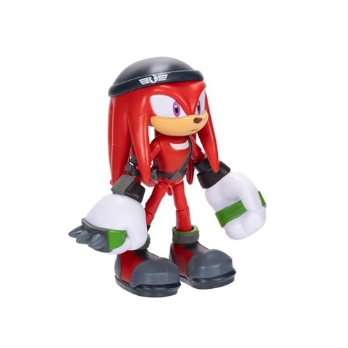 Sonic The Hedgehog Knuckles 5-inch detailed decoration for show authenticity.