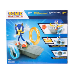 Sonic Speed RC skateboard performing 360-degree spins.