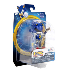 Sonic The Hedgehog 2.5-inch figure with stand for easy posing.