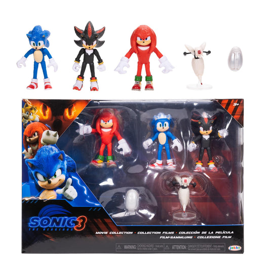 Sonic The Hedgehog 3 Sonic 2.5-inch figure for display and imaginative play