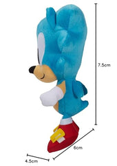 Sonic the Hedgehog 7-inch plush packaging-friendly design for gifting.