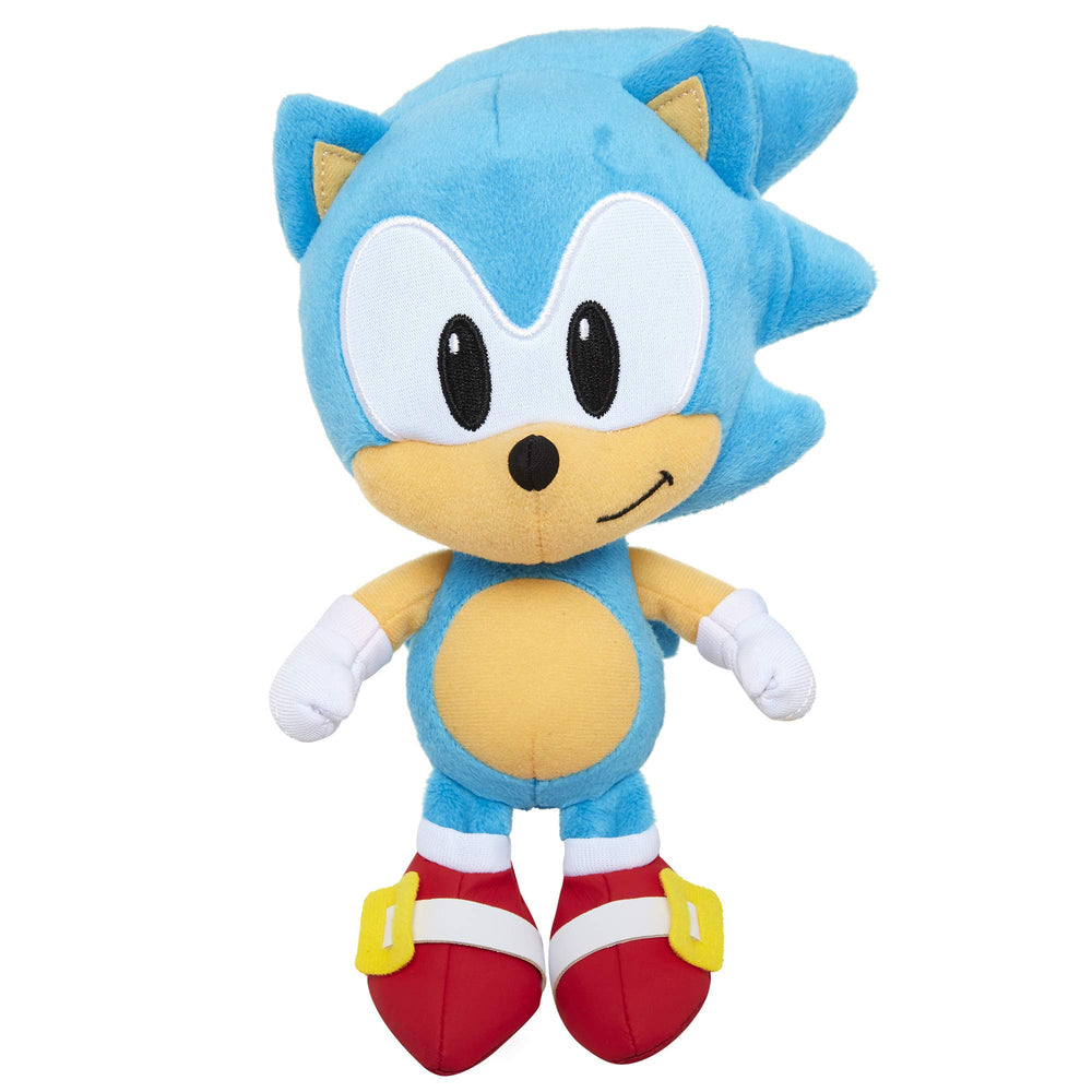 Sonic the Hedgehog 7-inch plush premium fabric enhances a premium collectible feel.