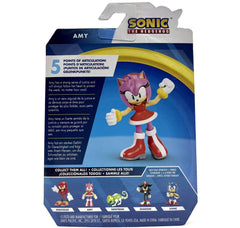 Sonic The Hedgehog Amy mini figure packaging variation for display and gifting.