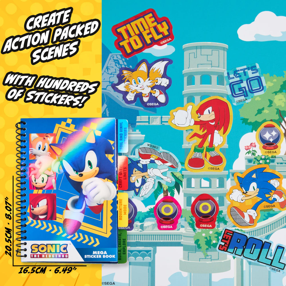 Gift-ready packaging makes this Sonic set a great fan gift.