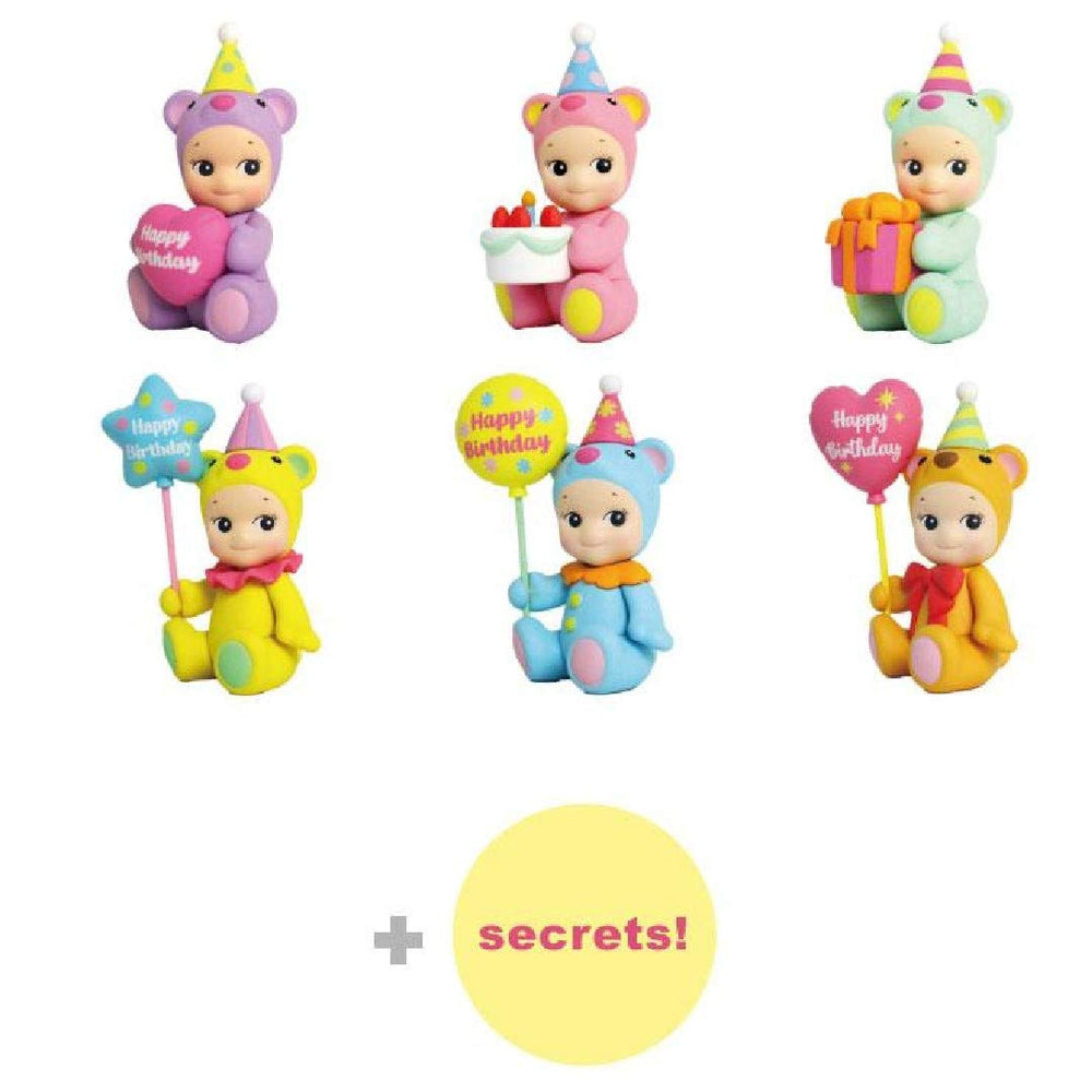 Sonny Angel blind box sealed packaging showing mystery surprise and collectible charm