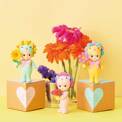 Sonny Angel Flower Gift pocket mini doll fits easily in a bag