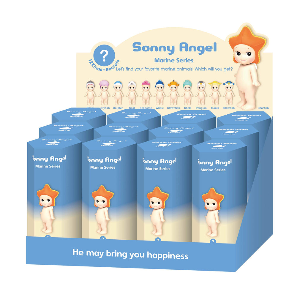 Sonny Angel Marine Series display pose image for a shelf-ready accent.