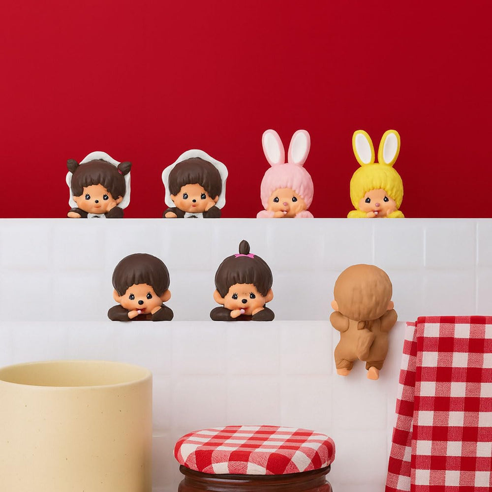 Sonny Angel Monchhichi HIPPERS back view showcases an adorable plump silhouette.