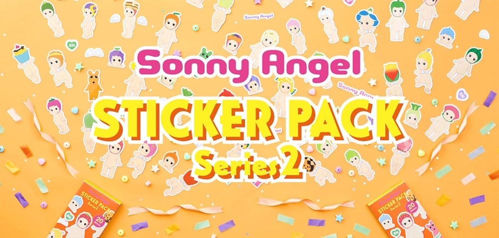 SONNY ANGEL box of 20 waterproof stickers for durable decorating and planning