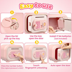 Sooez Piggy Bank large safe box design for coins and notes.