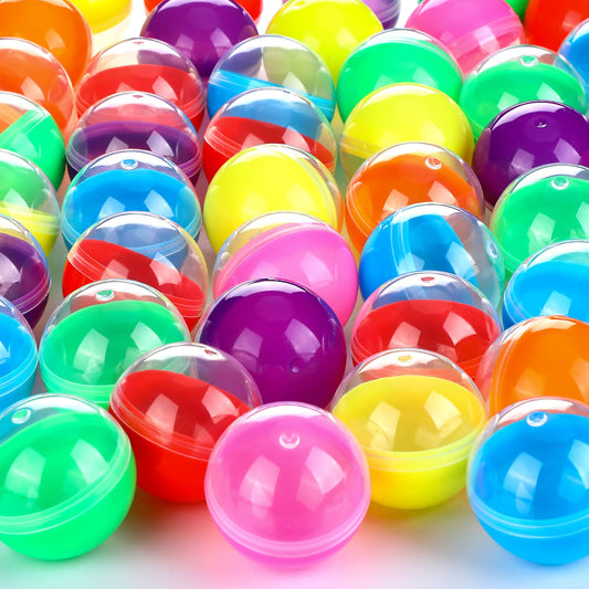Sosation 150-piece rainbow capsules ready for prizes and party favors.