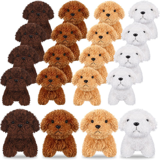 Sosation mini puppy plush 20pcs pack showing soft colorful pups.