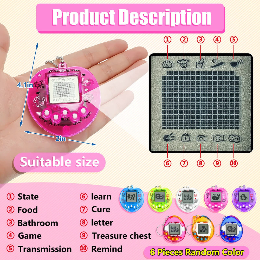 Sosation digital pet keychain emits clear sounds to enhance interactive play.