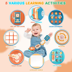 SOSUSHOE Busy Board rotating activity promotes fine motor control