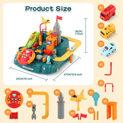 SOSUSHO car adventure toy gift set delights kids at birthdays