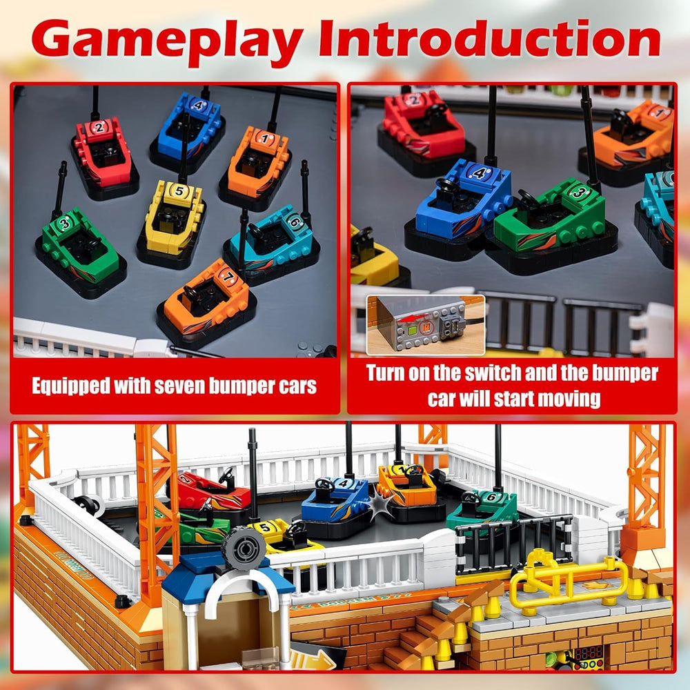 Sosuy 1840-piece construction kit ideal for display and creativity.