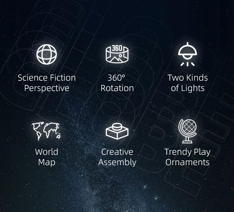 Sosuy gift-ready set appeals to space lovers and geography fans.