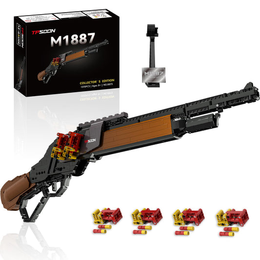 Sosuy M1887 one-to-one design model gun for display and play realism.