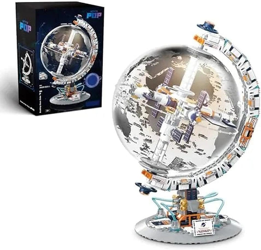Sosuy rotating globe model for hands-on geography learning.