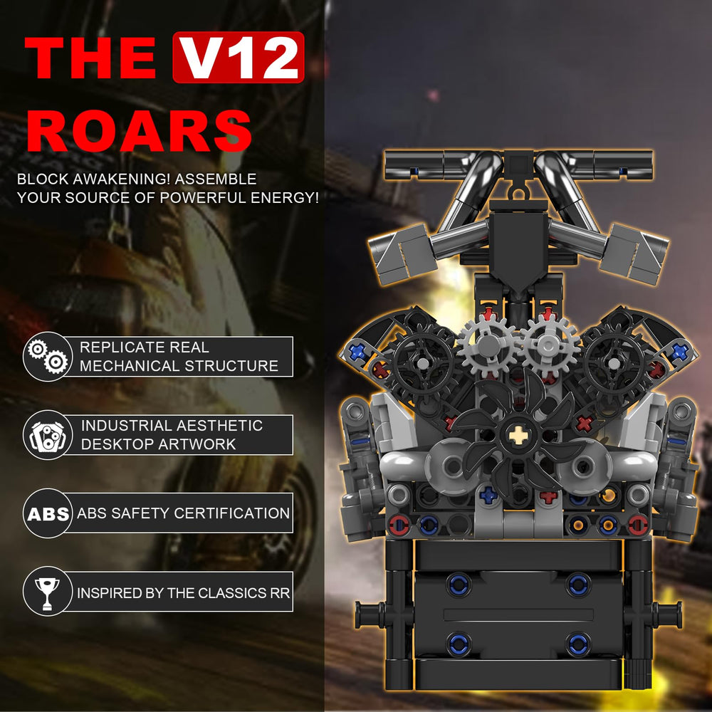 Sosuy RR V12 display ready gift for car enthusiasts