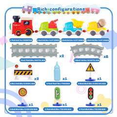 Sotodik train set dump truck for construction-themed play on tracks