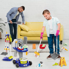 Sotodik Kids Cleaning Set assembly process builds hand-eye coordination during play