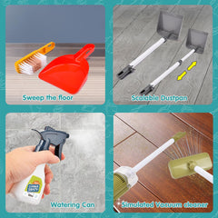 Sotodik Kids Cleaning Set spray bottle brings realistic spray action for role-play