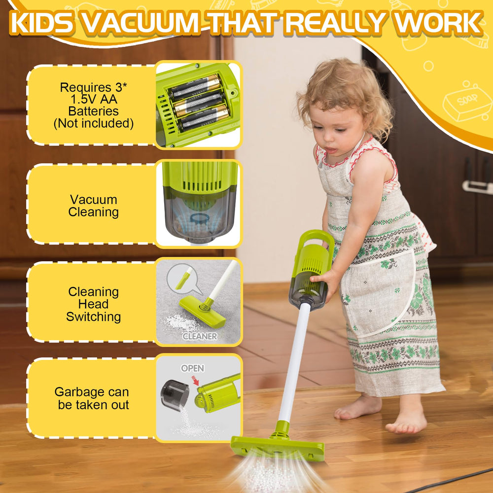 Sotodik cleaning tools assembly shows quick setup for kids