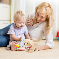 Sotodik plush corgi tail wag enhances interactive games.