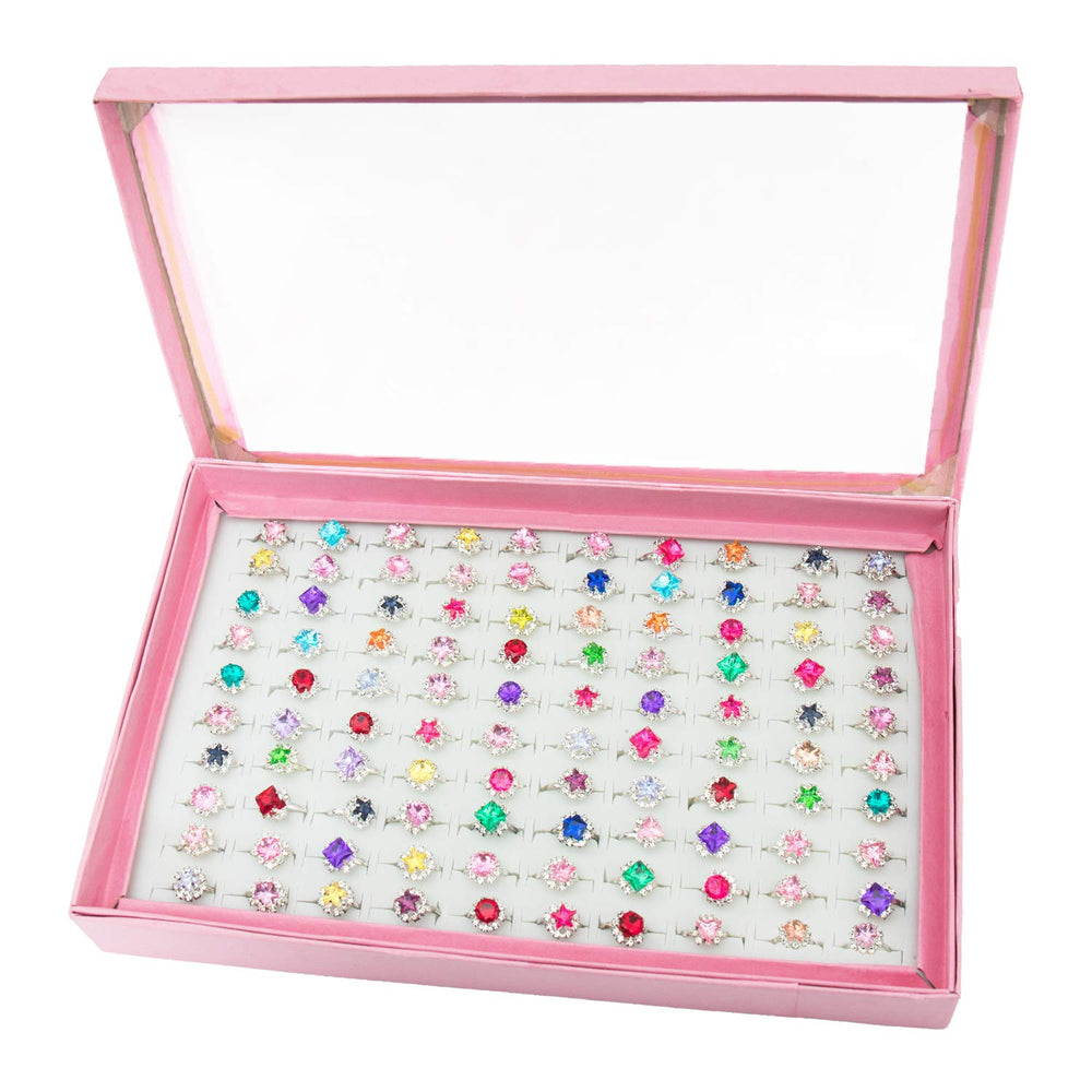 SOTOGO ONEST cute rings in gift box for imaginative dress-up play