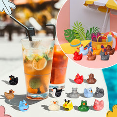 Soulchen flamingo resin mini figure brightens shelves